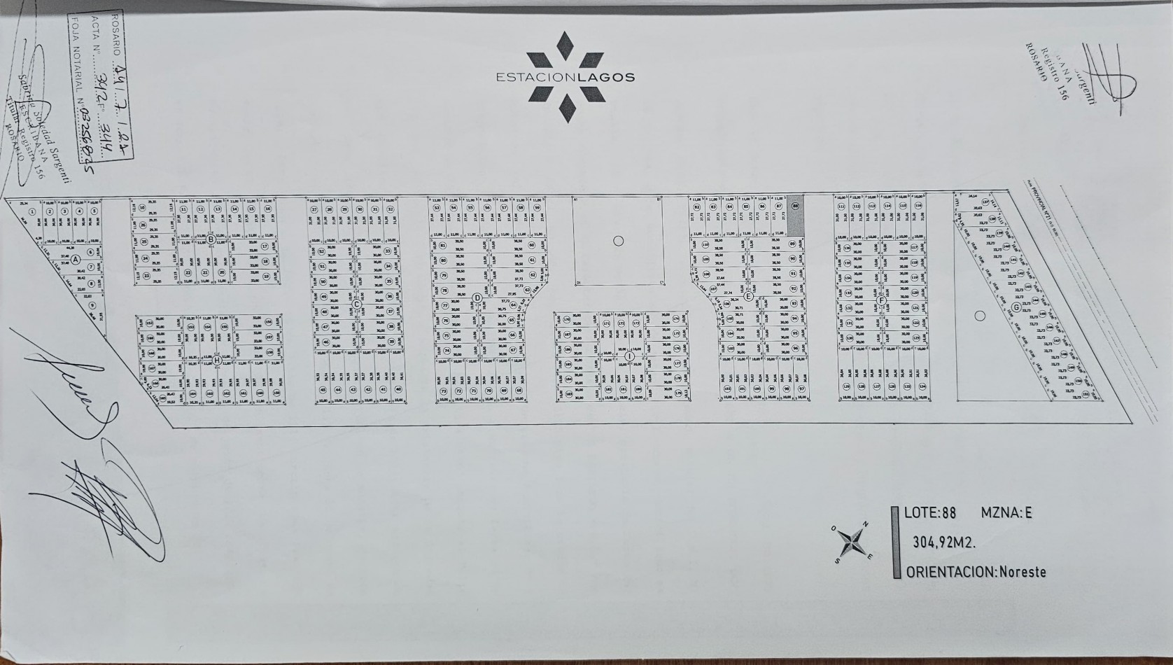 Lotes en venta Estacion Lagos - Barrio Abierto - 300 m2 - Todos los servicios - Distintas ubicaciones