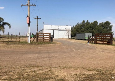VENDO GALPON S/RUTA 14 - PUEBLO MUÑOZ -  15 X 30  CUBIERTO CON OFICINA-LOTE DE TERRENO DE 3.876 M2